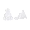 CANPOL BABIES SILICONE ORTHODONTIC TEAT CROSS-CUT FOR NARROW NECK BOTTLE 6M+ 2 PCS ACT.NO. 18/128